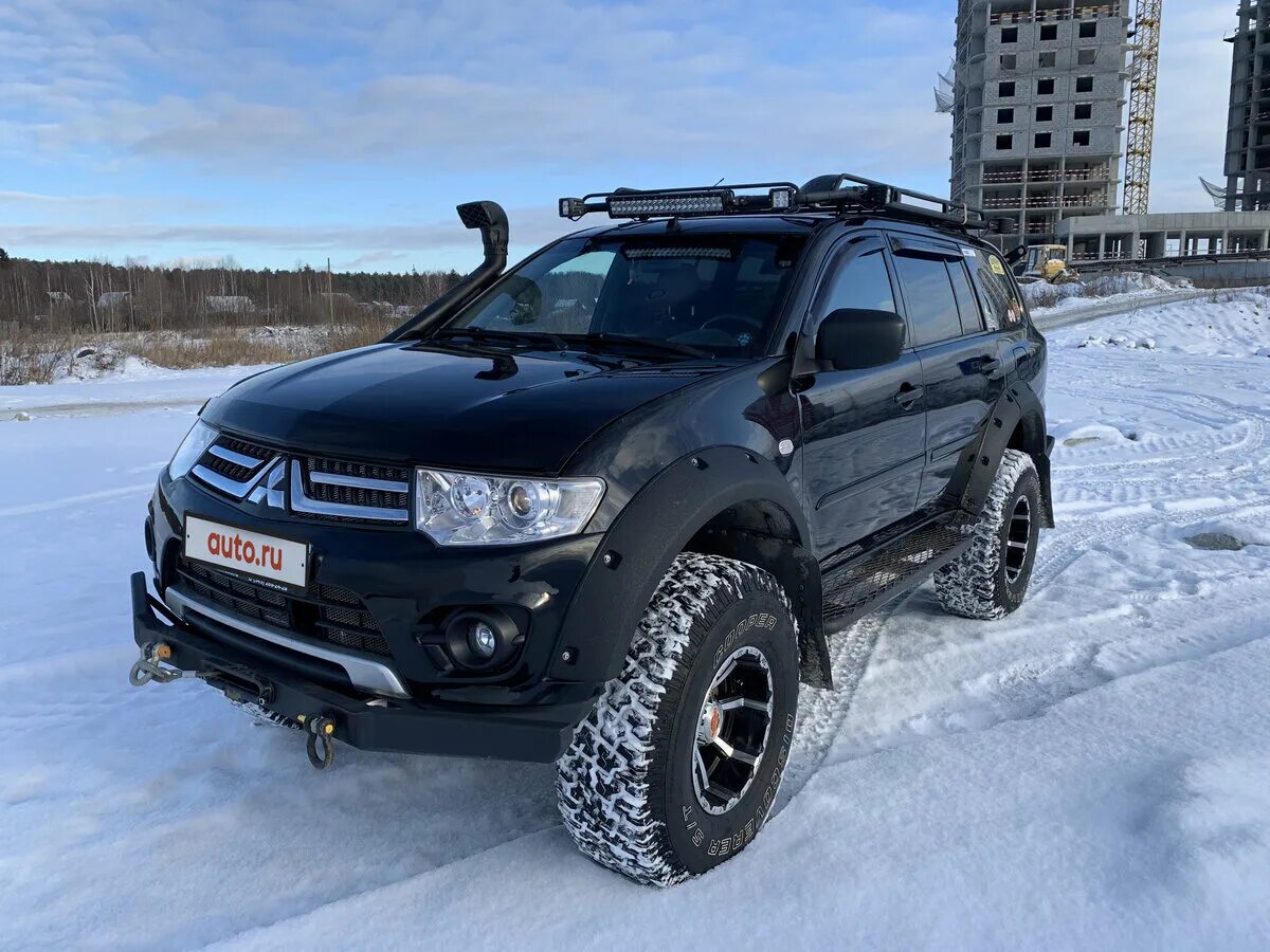 Митсубиси паджеро спорт тюнинг фото Купить б/у Mitsubishi Pajero Sport II Рестайлинг 2.5d MT (178 л.с.) 4WD дизель м