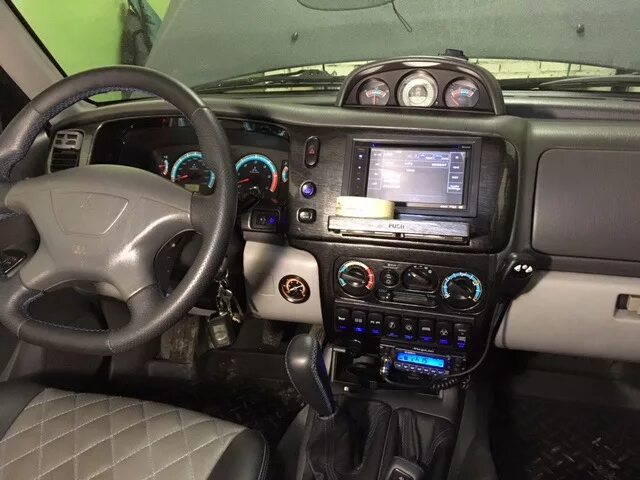 Митсубиси паджеро спорт тюнинг салона MMC MS-1: Работы по салону - Mitsubishi Montero Sport, 3 л, 2001 года тюнинг DRI