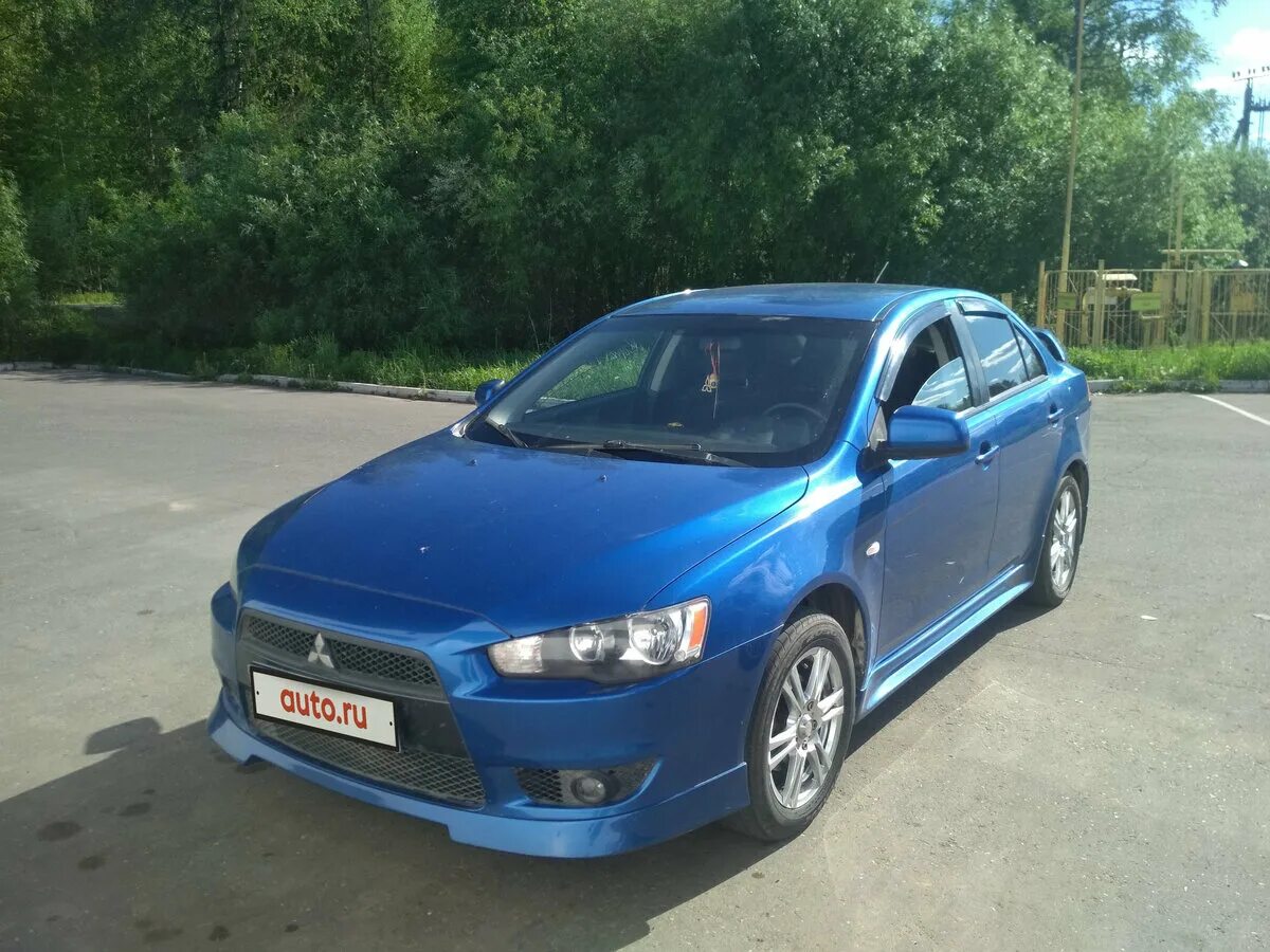 Митсубиси синий фото Купить б/у Mitsubishi Lancer X 1.5 MT (109 л.с.) бензин механика в Ижевске: сини