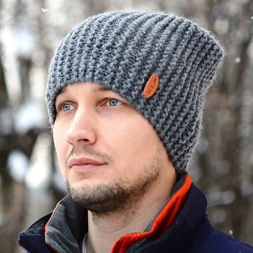 Мк шапка мужская спицами модная простая Пин от пользователя Анастасия на доске Вязание/одежда Вязание, Мужская шапка, Вя