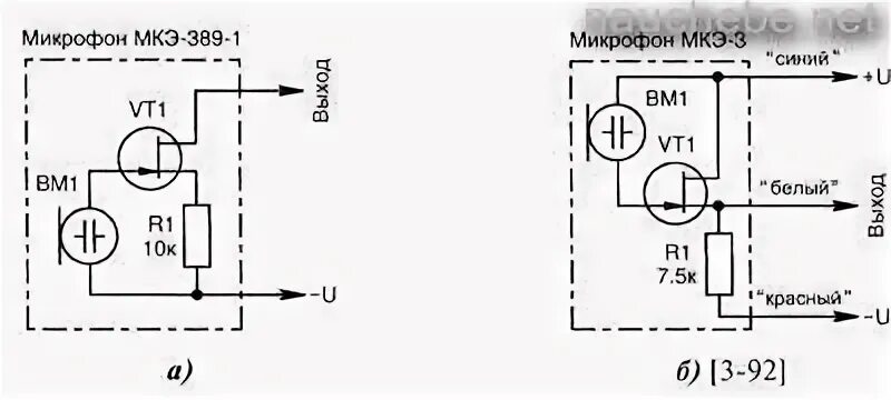 Мкэ 3 подключение Акустические датчики. Электретные микрофоны в схемах на МК