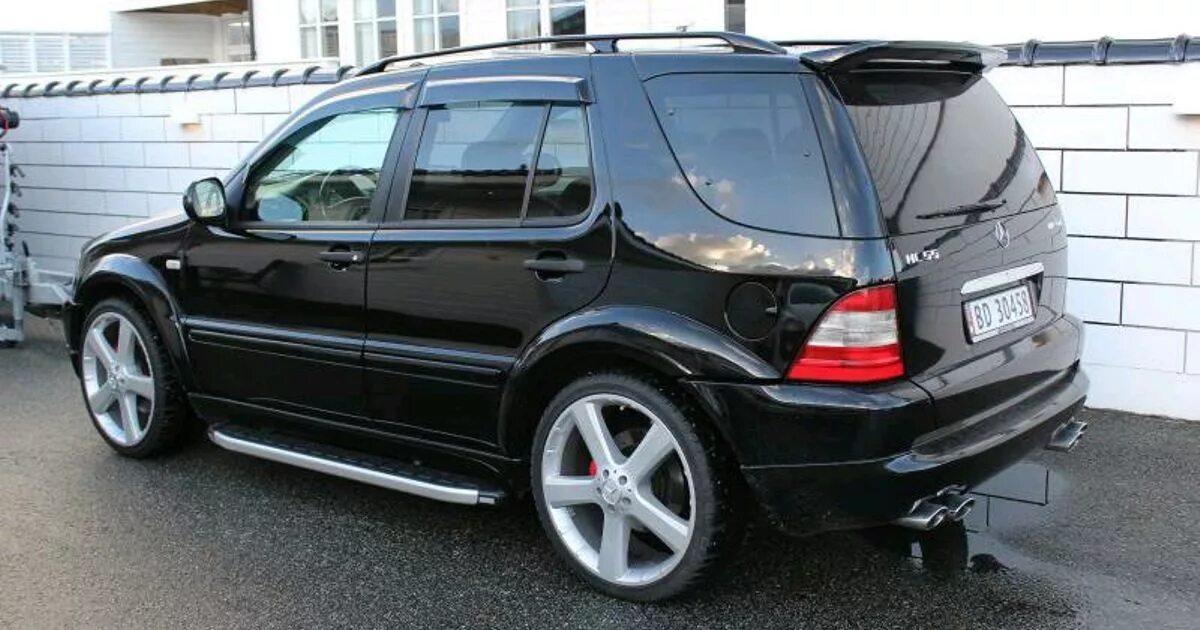 Мл тюнинг фото Мой ТОП ML 163 - Mercedes-Benz M-Class (W163), 3,2 л, 2001 года просто так DRIVE