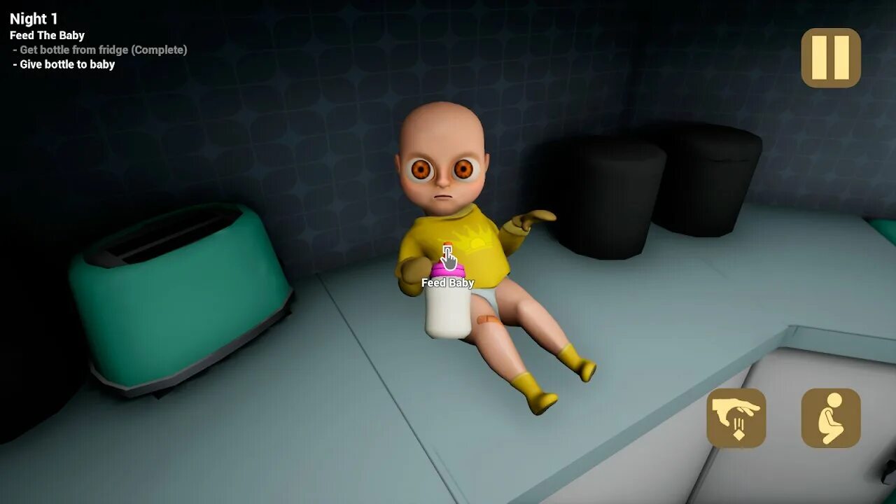 Младенчика желтая фото Страшные игры на iPhone: топ хорроров для iOS