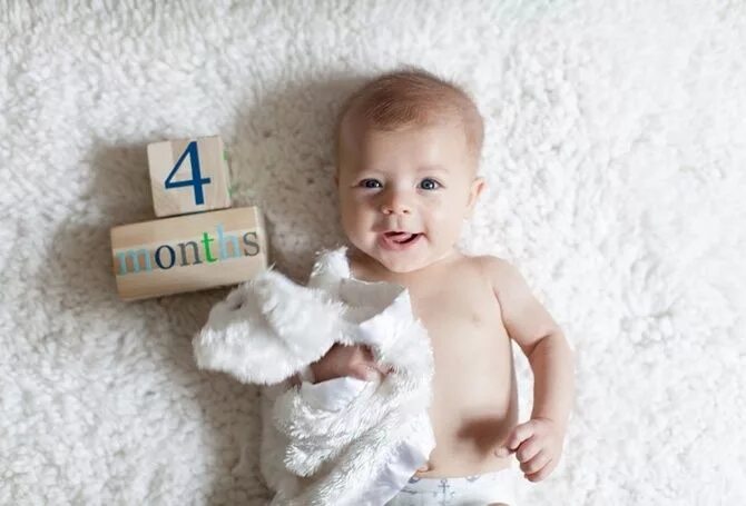 Младенец 4 месяца фото Pin on Baby