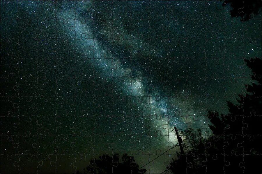 Млечный путь на небе фото реальное Магнитный пазл 27x18см."Ночь, небо, звезды" на холодильник - купить с доставкой 