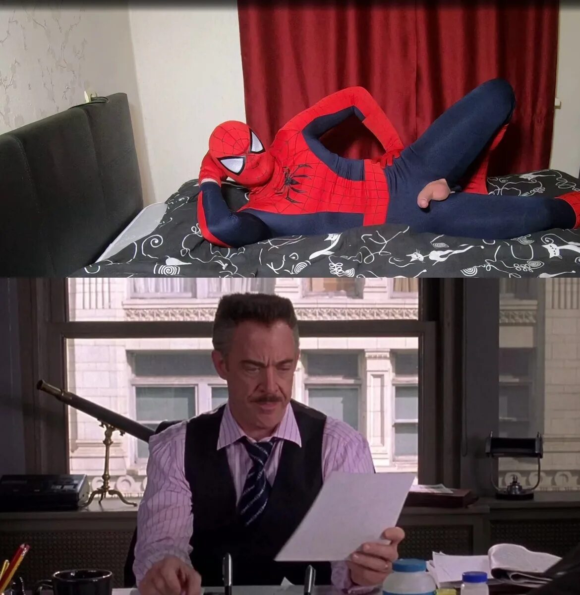 Мне нужны фото человека паука мем Jay Jonah Jameson / смешные картинки и другие приколы: комиксы, гиф анимация, ви