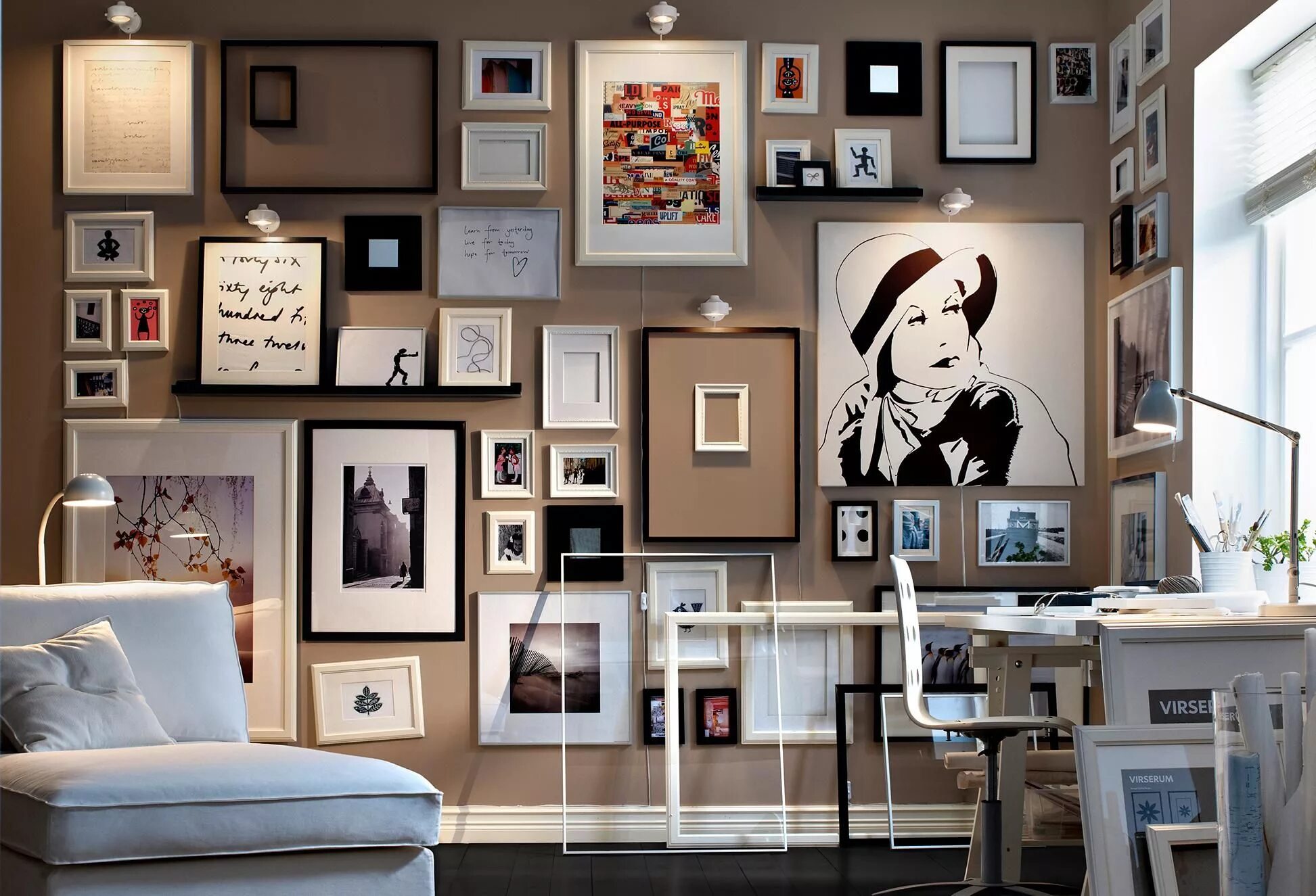 Много фото на стену Art arrangement Wandgestaltung, Fotowand ideen, Wohnzimmerwand