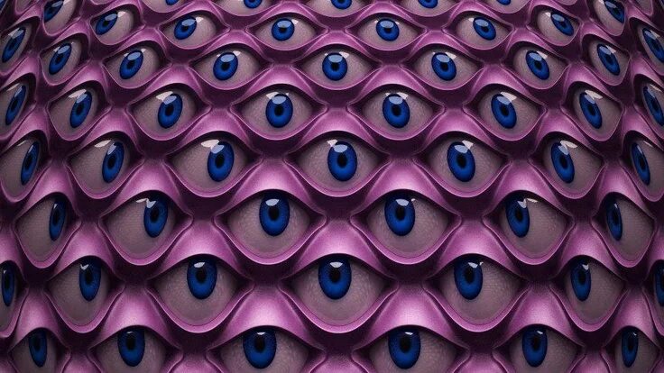 Много глаз фото Pin on Fractal Stereogram/Magic Eye/Illusions