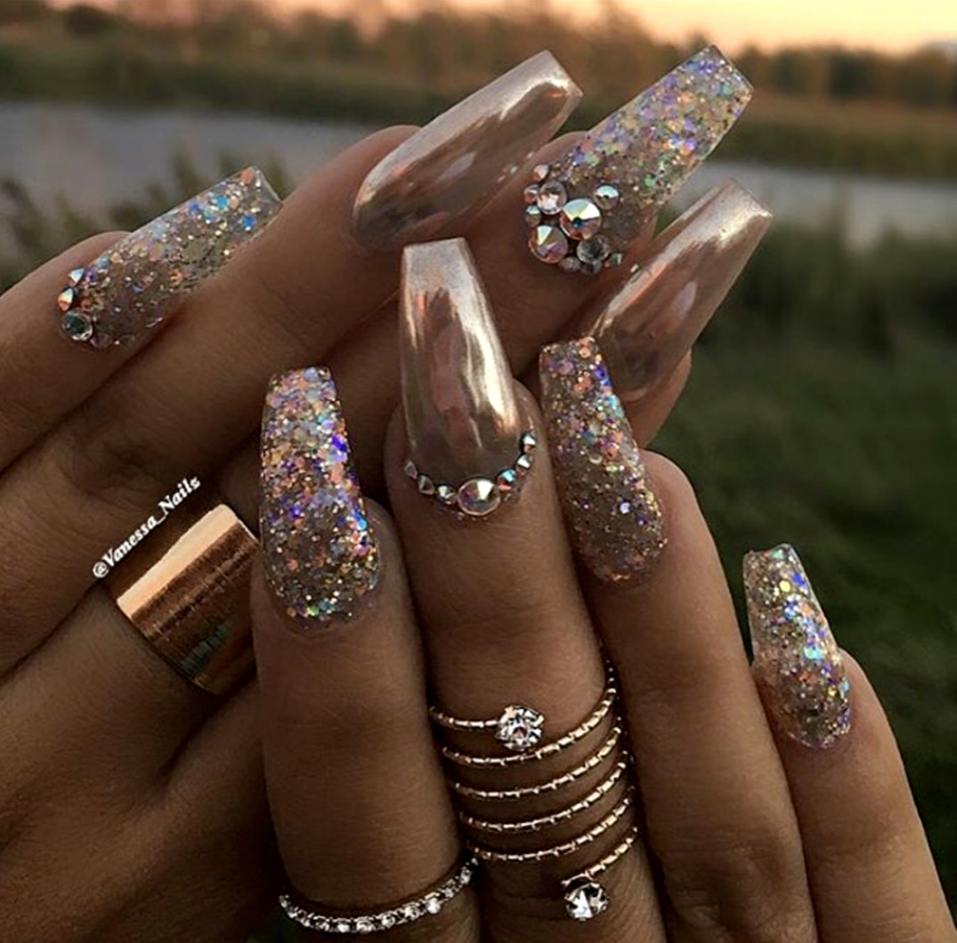 Много красивого маникюра 50 Gel Nails Designs That Are All Your Fingertips Need To Steal The Show - Cute 