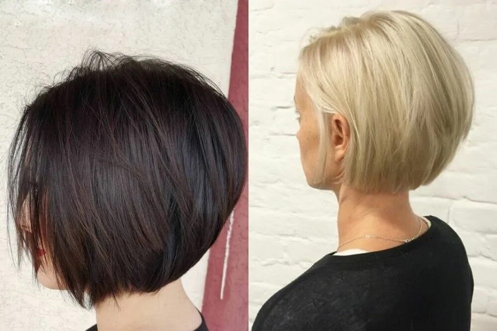 Многослойный боб фото спереди и сзади Пин на доске Haircuts and styling Стрижка, Короткие стрижки, Прически
