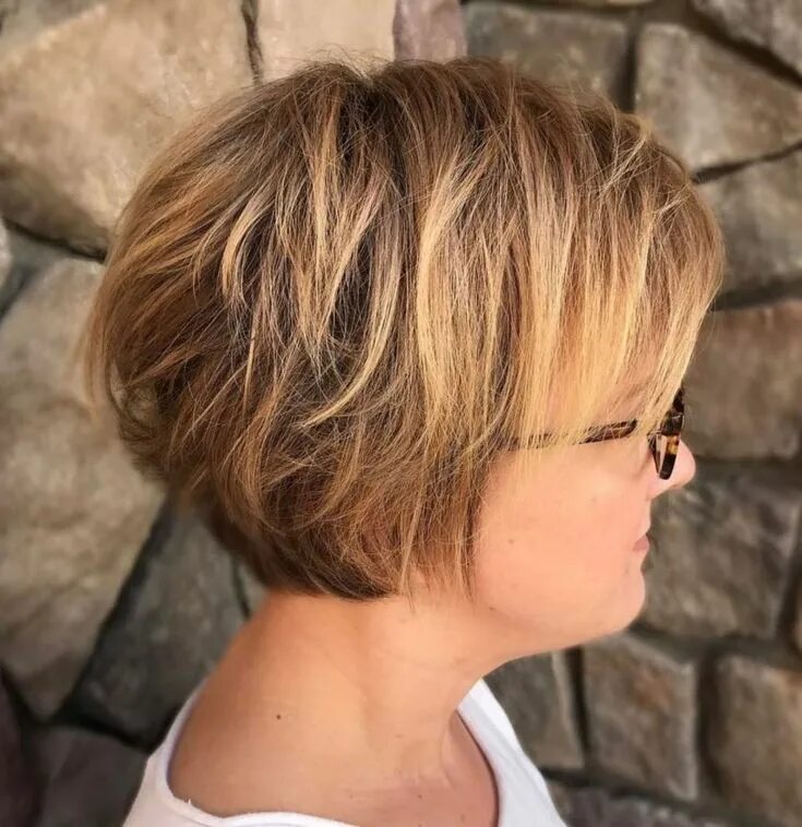 Многослойный боб стрижка женская на короткие волосы Short Textured Bob Haircut Frisuren haarschnitte, Haarschnitt kurz, Haarschnitt