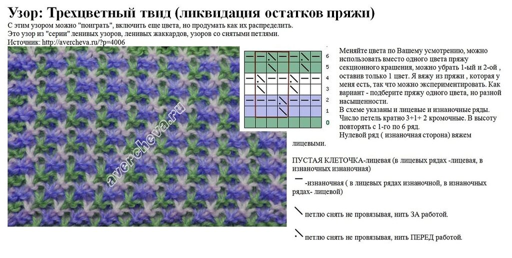 Многоцветные узоры спицами схемы АЛЬБОМ"ЖАККАРДОВЫЕ УЗОРЫ. ИНТАРСИЯ". Обсуждение на LiveInternet - Российский Сер