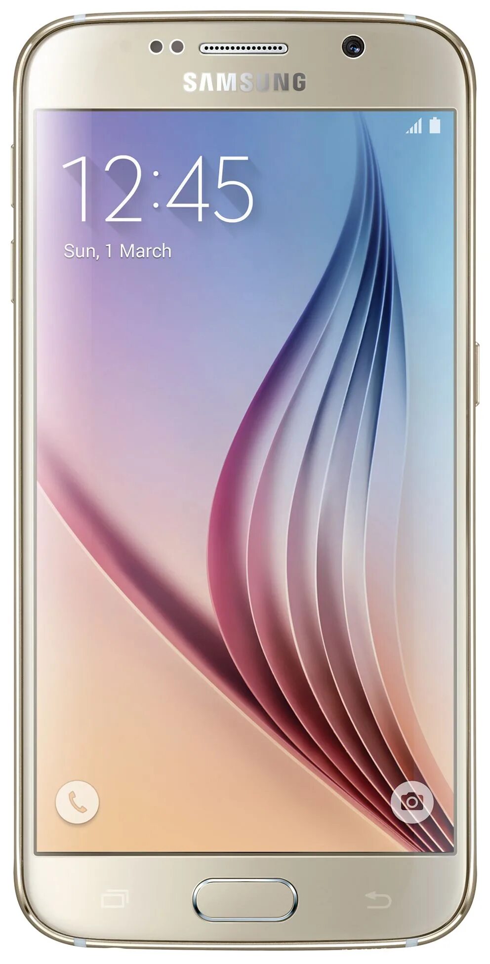Мобильные телефоны самсунг фото цены Смартфон Samsung Galaxy S6 Edge 3/32GB Platinum Gold (SM-G925FZDASEK) - купить в