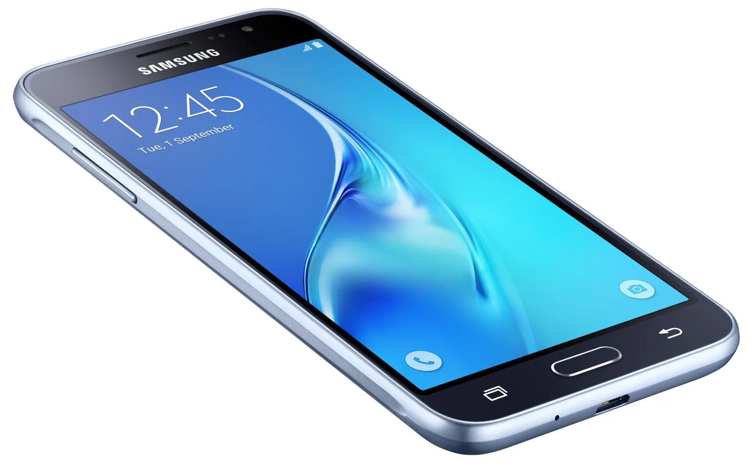 Мобильные телефоны самсунг фото цены Купить смартфон Samsung Galaxy J3 (2016) 8Gb LTE SM-J320F (Black) 637878 в Москв
