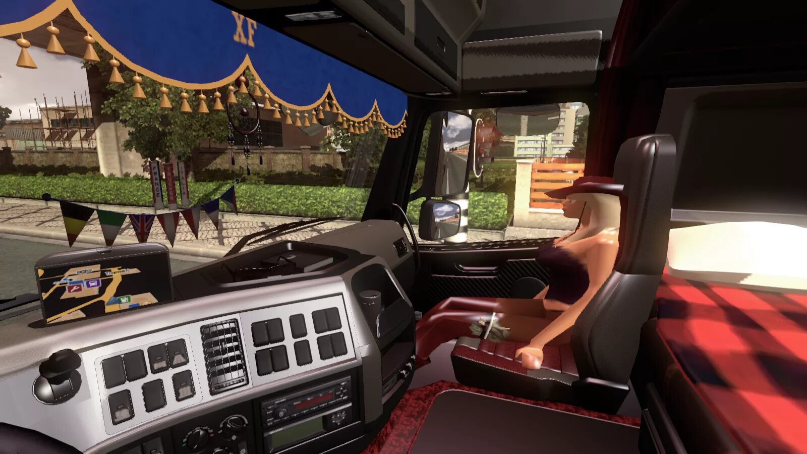 Мод для етс 2 на тюнинг салона Скачать Euro Truck Simulator 2 "Салон Volvo by CRUZ"