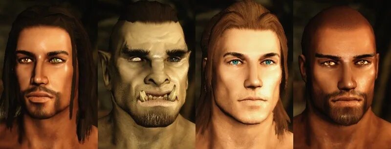 Мод для мужских лиц skyrim Better Male Presets at Skyrim Nexus - Mods and Community