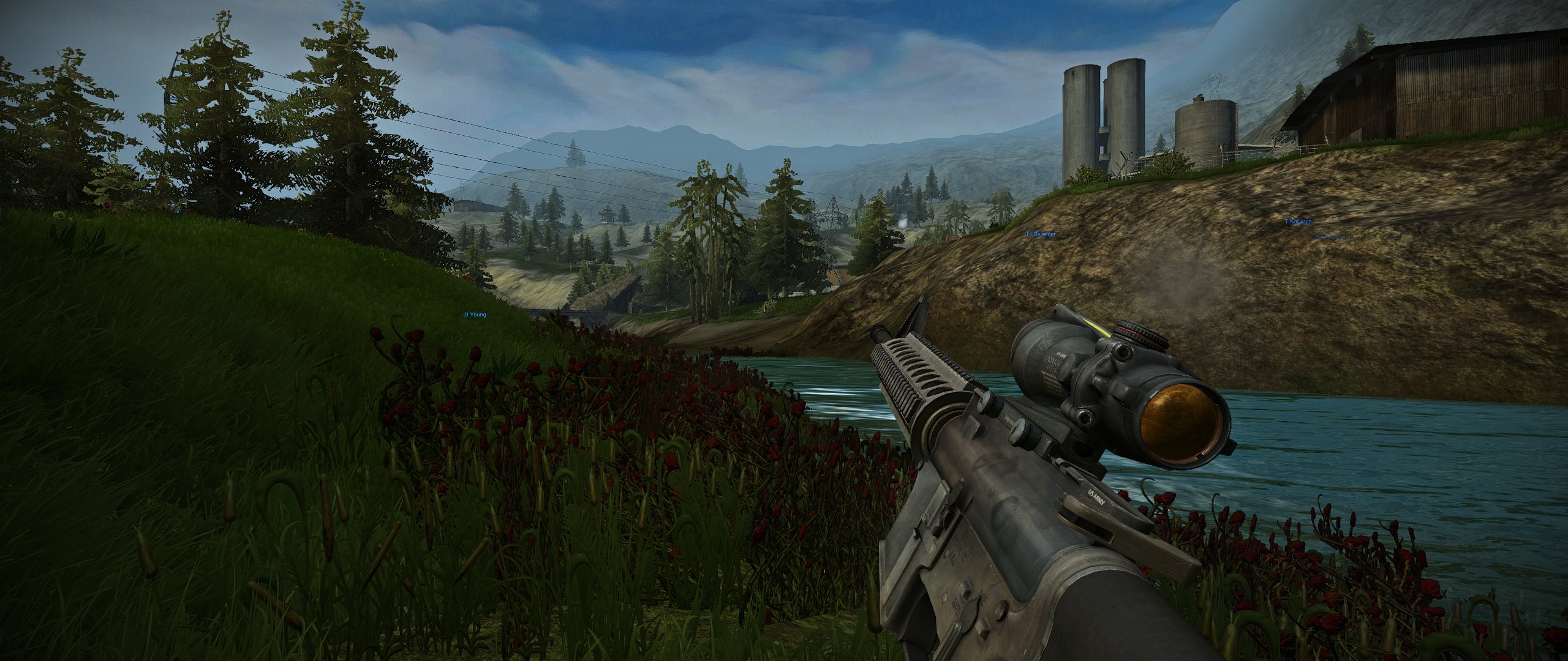 Мод фото поиск M16A4 Trijicon ACOG 3x30 image - BFHD PRO II mod for Battlefield 2 - ModDB