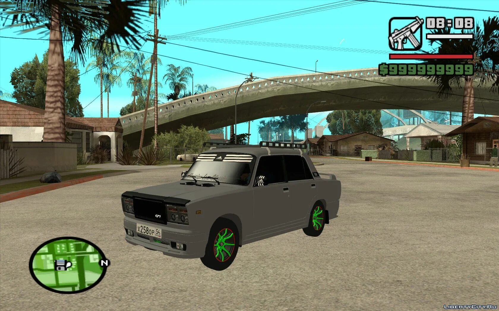 Мод гта са тюнинг машин Русские машины для GTA San Andreas от Владян 11 (1 русская машина)
