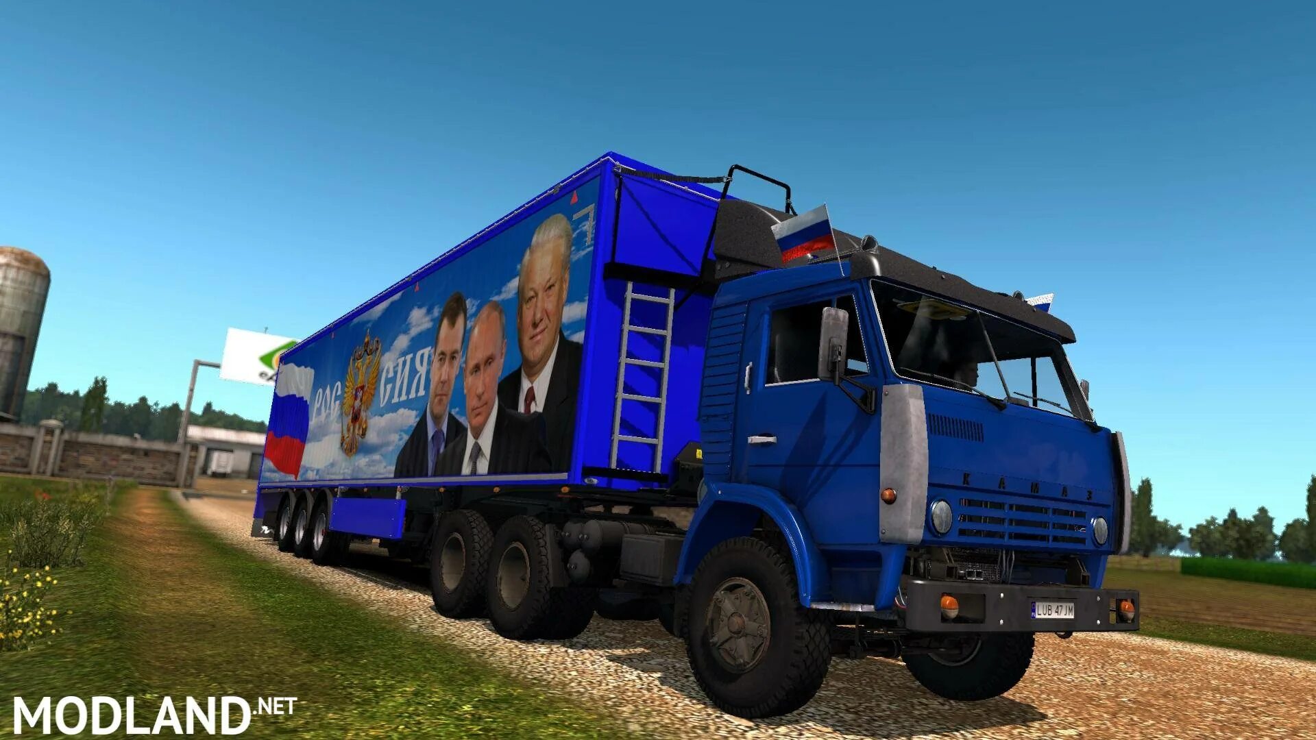 Мод камаз фото Kamaz 5410 HQ v1.32.x - ETS 2