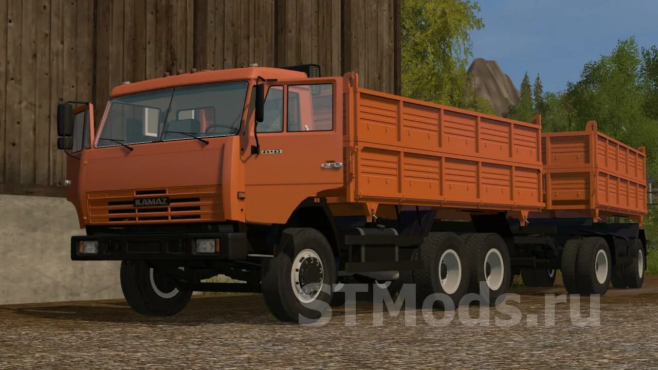 Мод камаз фото Скачать мод КамАЗ-45143 версия 1.0 для Farming Simulator 2017 (v1.5.x)