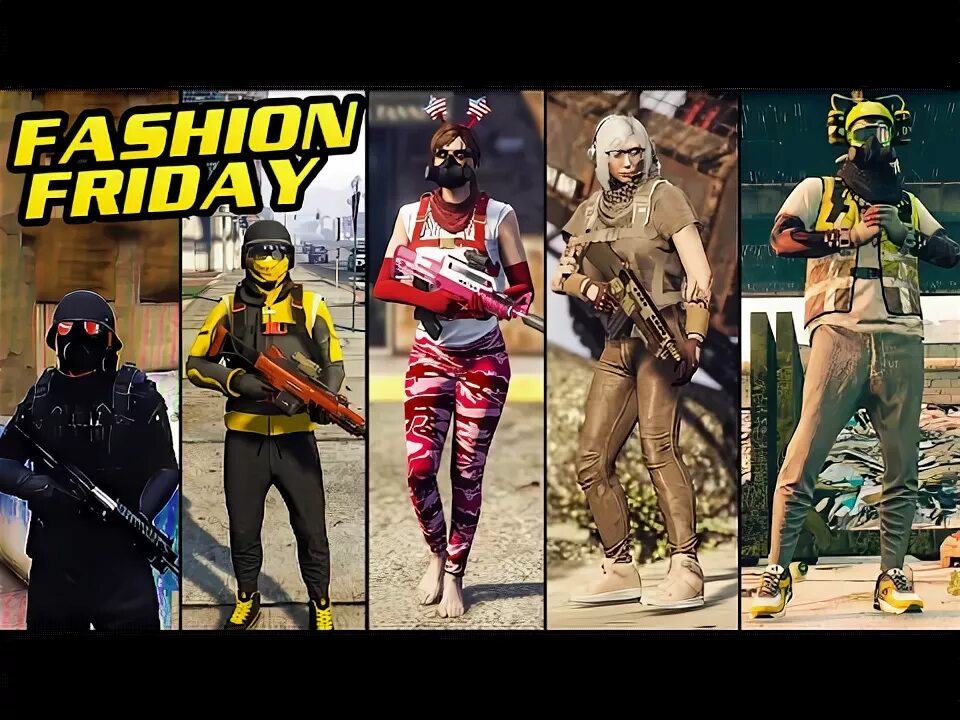 Мод костюмы гта онлайн женские GTA Online: FASHION FRIDAY SPECIAL (15+ Female Outfits & 10+ Male Outfits) - You