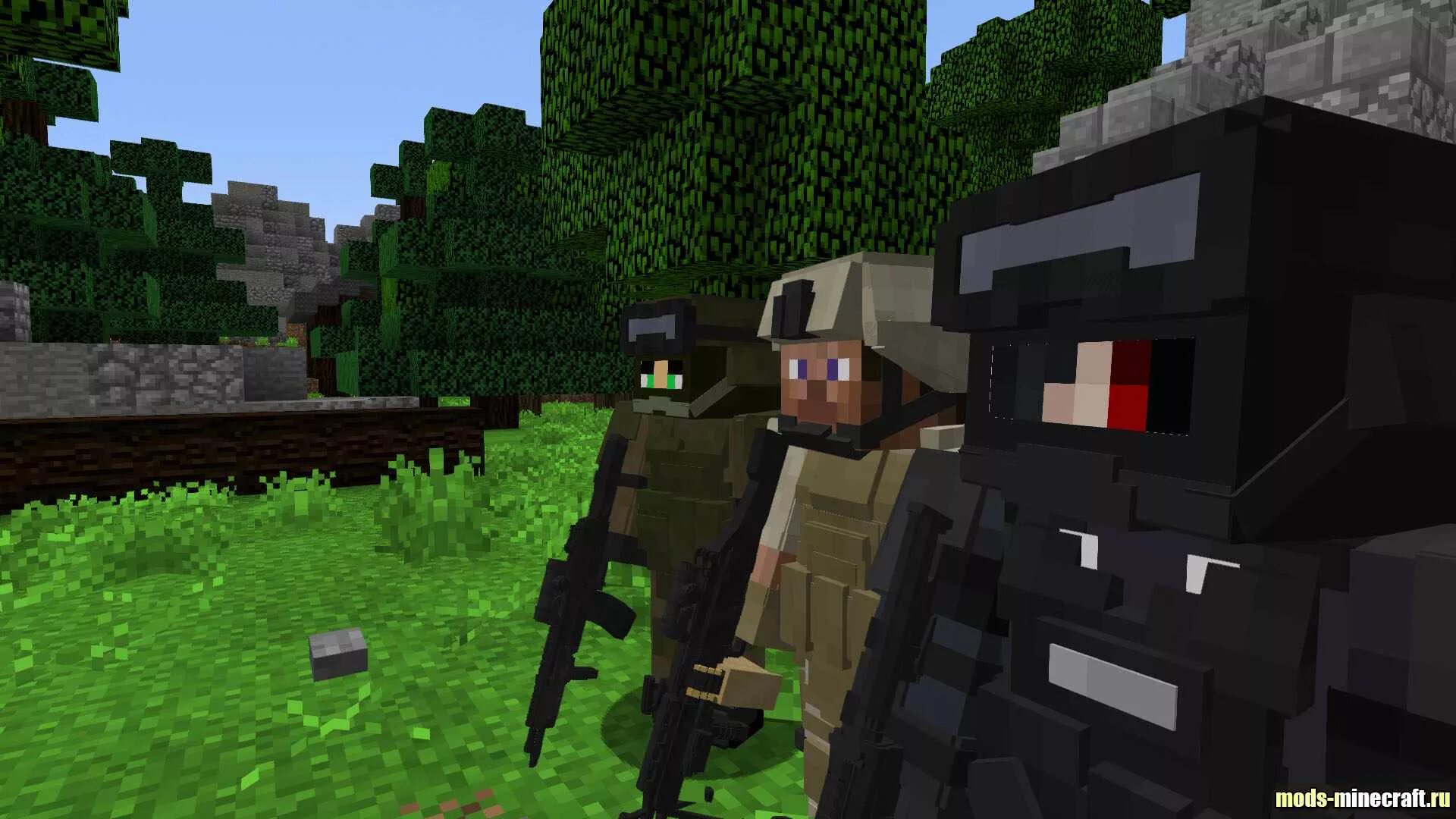 Мод на добавление фото в майнкрафт Vic’s Modern Warfare 1.12.2, 1.11.2, 1.10.2, 1.7.10 / Моды на Майнкрафт / Mods-M