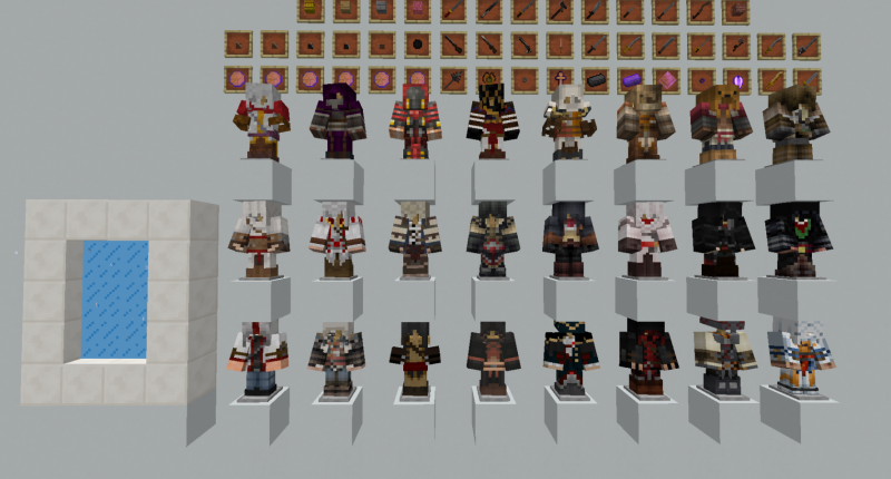 Мод на фото 1.12 2 Assassin's mine MCreator