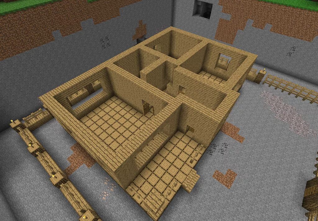Мод на схемы домов Construction майнкрафт
