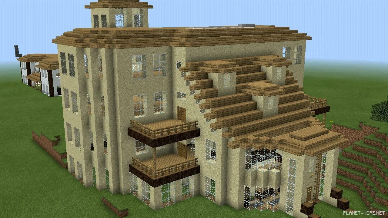 Мод на схемы домов Дом minecraft pe