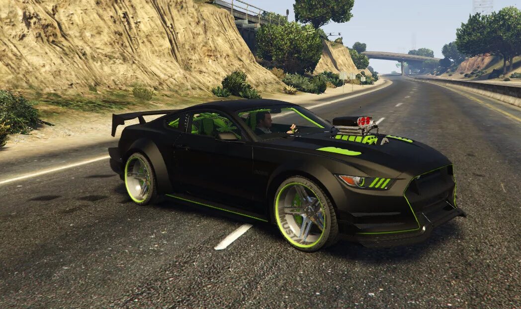 Мод на тюнинг машин в гта 5 Ford Mustang GT - аддон + куча тюнинга " Файлы и моды для gta 5 на пк