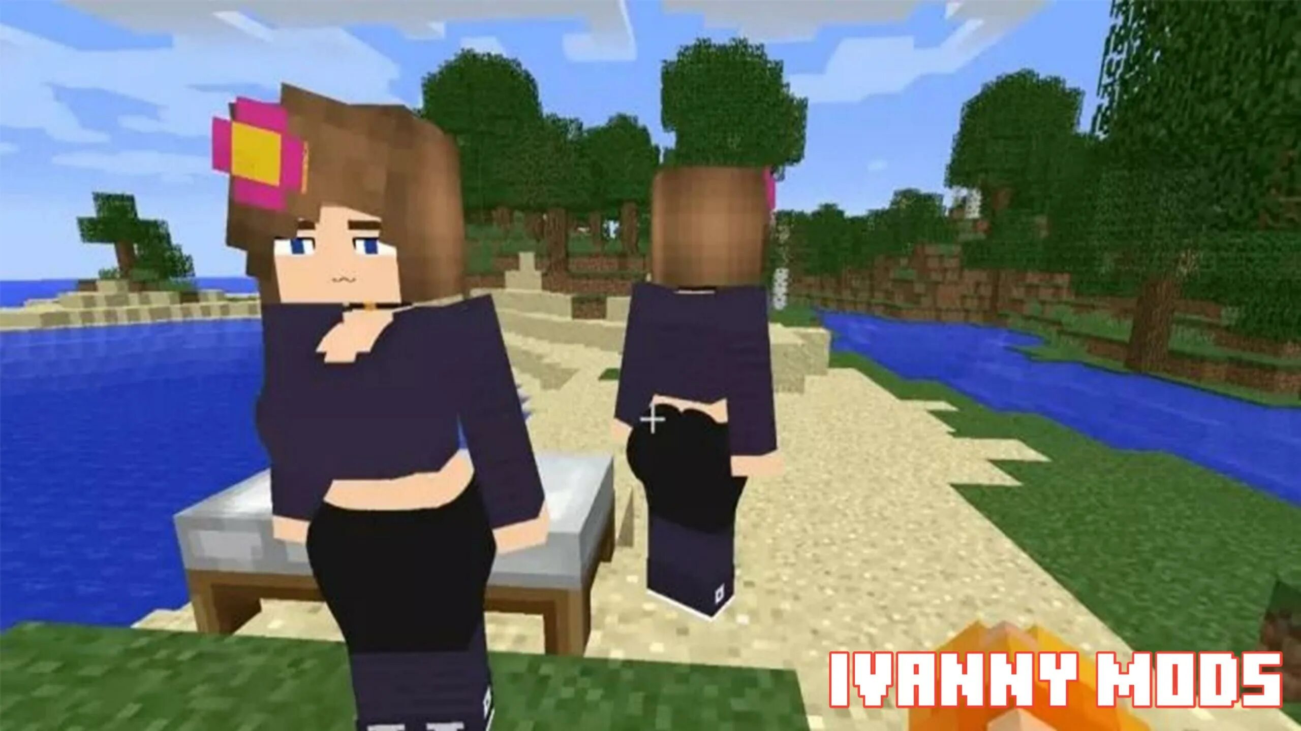Мод на женских мобов Скачать Jenny mod for Minecraft PE APK для Android