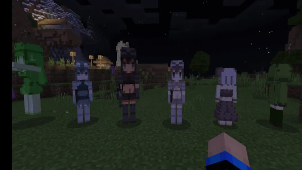 Мод на женских мобов MCPE Cute Girls Mob - Google Play ilovalari