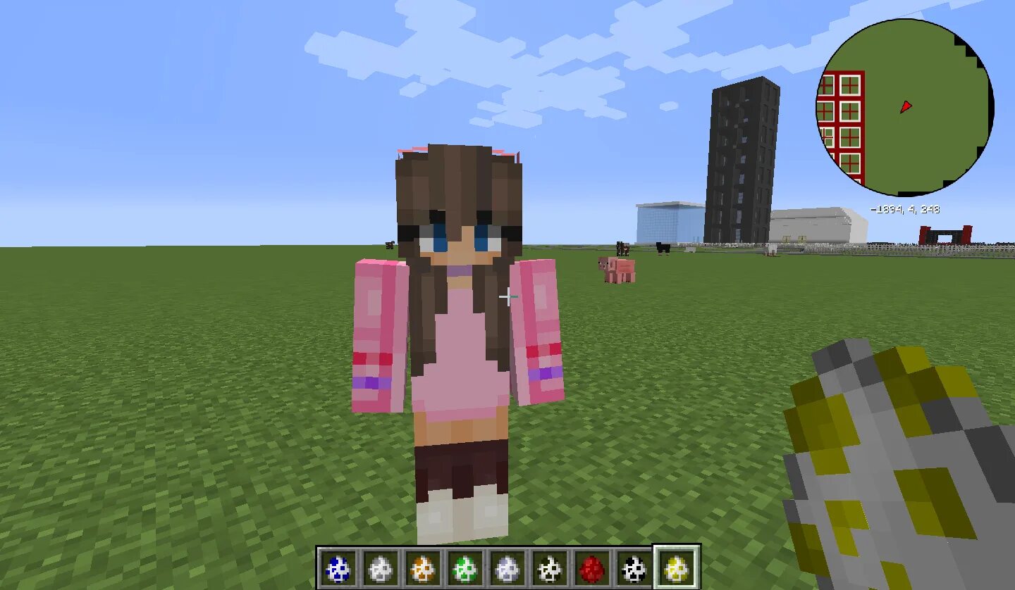 Мод на женскую фигуру в майнкрафт Friendly Friends Screenshots - Mods - Minecraft