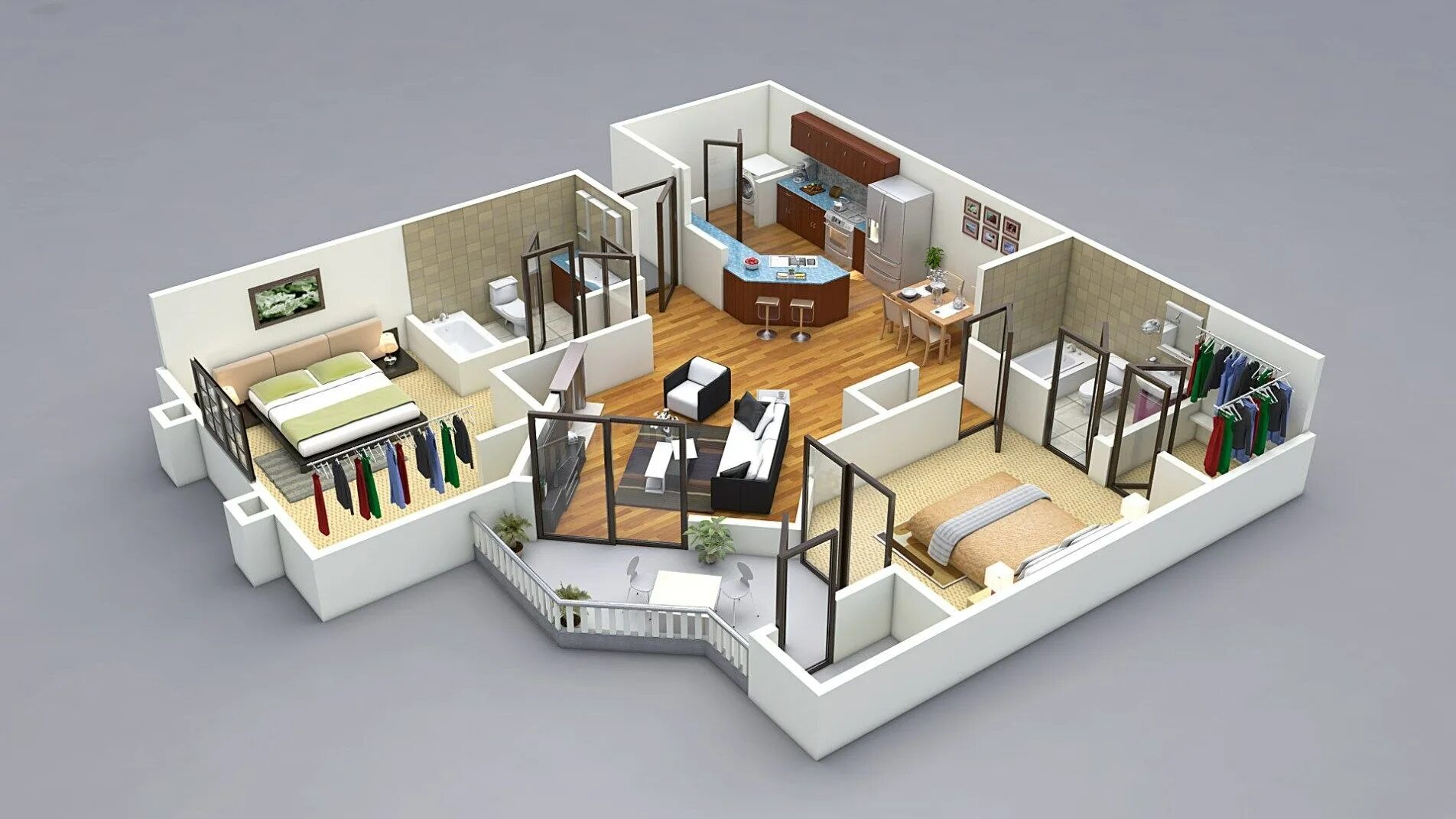 Мод планировка квартиры и дизайн Plans design