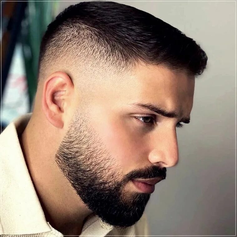 Мод стрижка мужская Pin su Cabello cortito