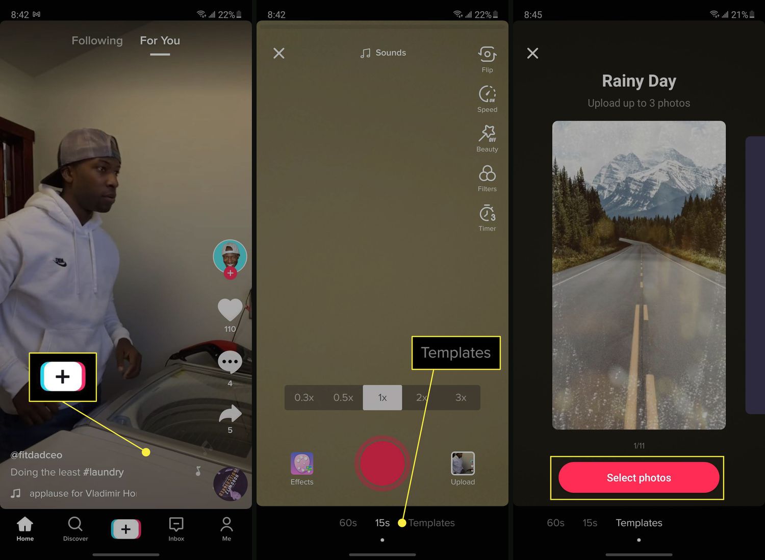 Мод тик ток с режимом фото андроид How to Add Pictures to TikTok