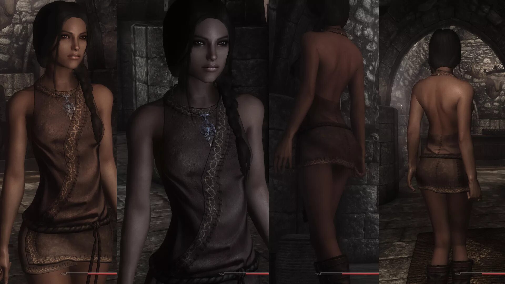 Мод unp женские тела Скачать TES 5: Skyrim "Skyrim - Короткая версия стандартной одежды (реплейсер) U