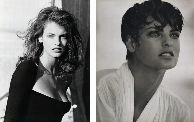 Мод в молодости фото Supermodel Haircuts Throughout the Years: From Linda Evangelista to Karlie Kloss
