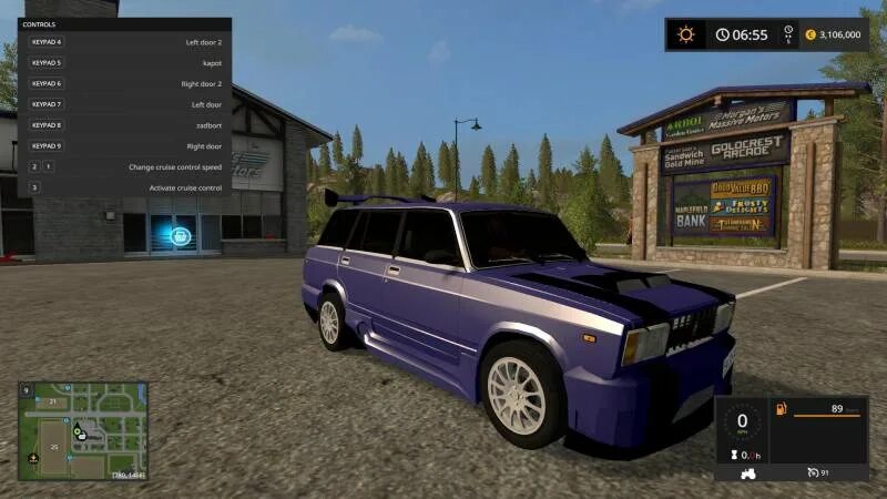 Мод ваз тюнинг FS17 VAZ 2104 TUNING V1.0 * Farming simulator 19, 17, 22 mods FS19, 17, 22 mods