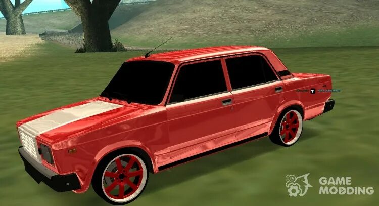 Мод ваз тюнинг ВаЗ 2107 v.2 "Моя переделка" для GTA San Andreas