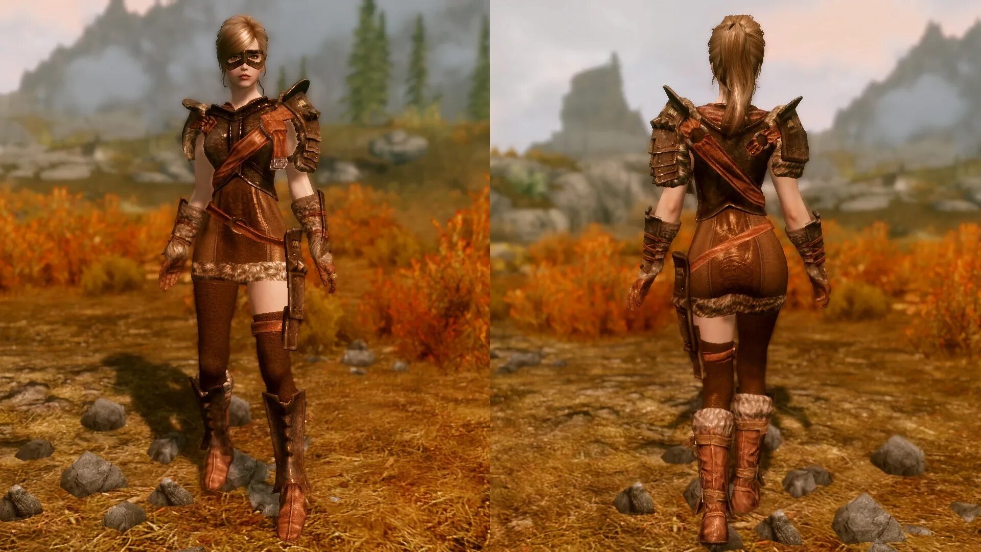 Мод женская броня Girl's Heavy Armors SE at Skyrim Special Edition Nexus - Mods and Community