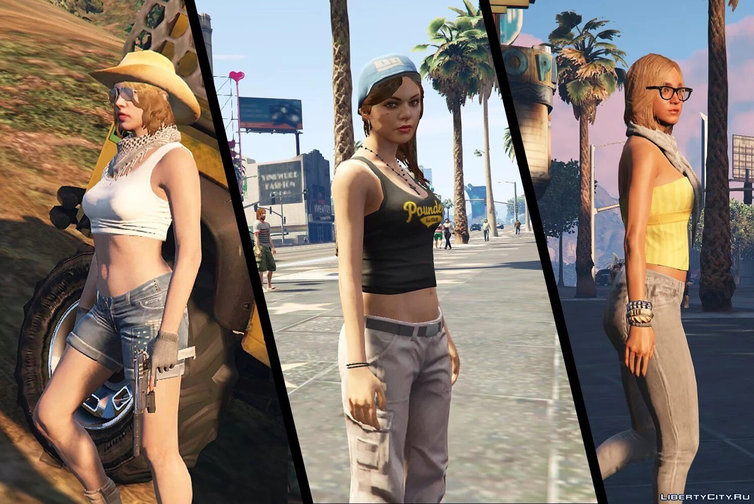 Мод женские персонажи гта 5 Скины для GTA 5: 2575 скинов на ГТА 5 / Файлы отсортированы по названию в порядк