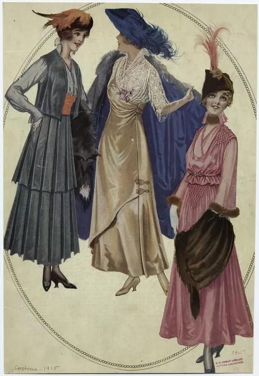 Мода 10 годов фото Edwardian and WWI Eras ... A Little Inspiration Fashion history, Fashion plates,