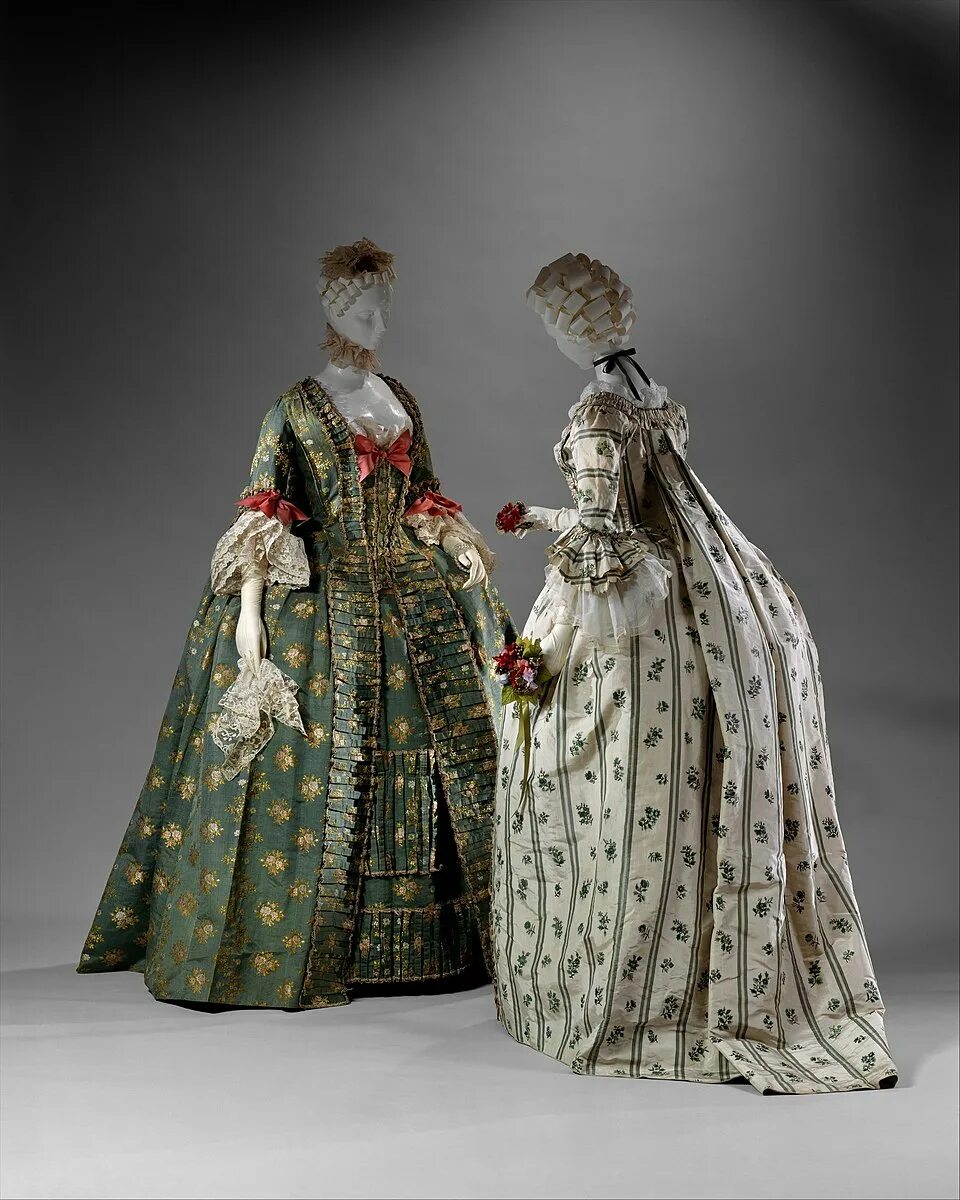Мода 18 фото Файл:Robe à la Française MET DT207671.jpg - Википедия