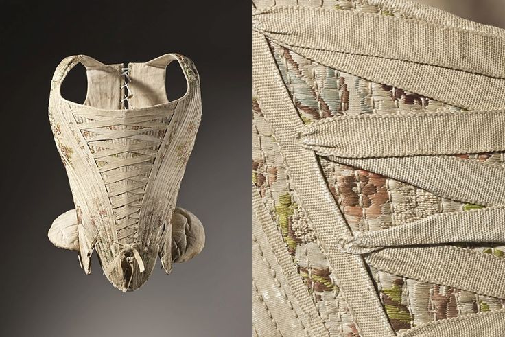 Мода 18 фото corps à baleine 1730 Antique textiles, 18th century costume, 18th century stays
