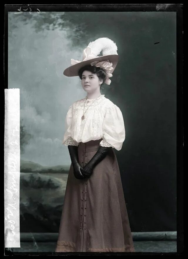 Мода 19 века женщины фото 55 Incredible Colorized Photos of Beautiful Women From the Early 1900s (vintage 