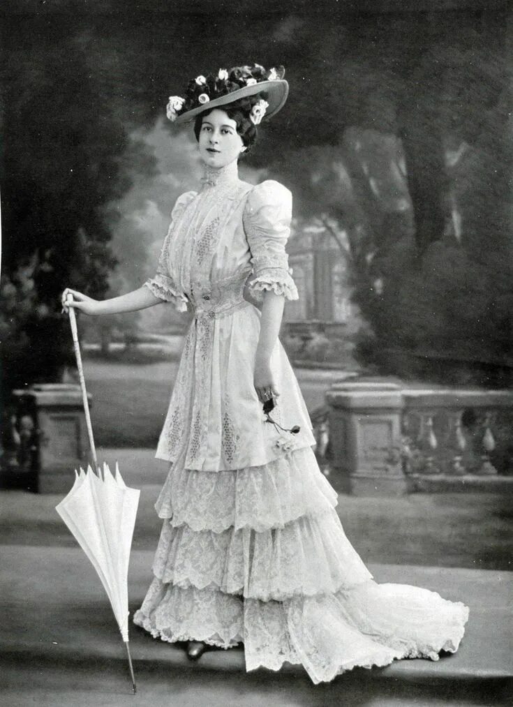 Мода 19 века женщины фото elyssediamond: " Afternoon dress by Redfern Les Modes, September 1906 " Edwardia