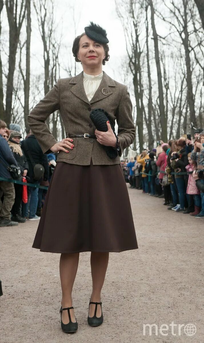Мода 1945 года женская В Летнем саду Петербурга показали моду 1945 года Регионы Селдон Новости