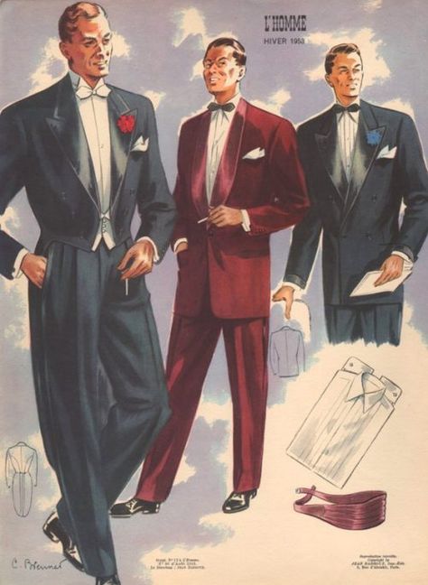 Мода 1950 мужская Vintage Wedding Suits for Men: 1950s Style Inspiration