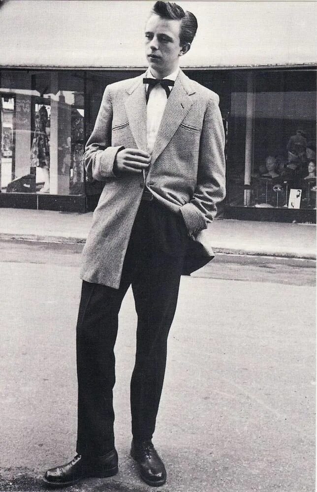 Мода 1950 мужская Image result for 1954 mens fashion Teddy boys, Teddy boy style, Teddy girl